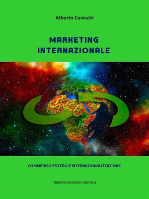 cover image of Marketing internazionale